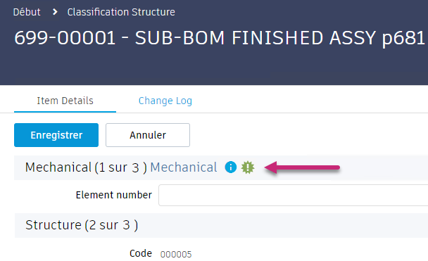 exemple de classification