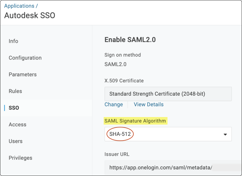 Configuration de l’authentification SSO avec OneLogin