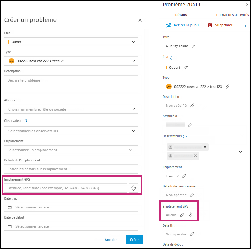 Ajouter des emplacements GPS sur le Web