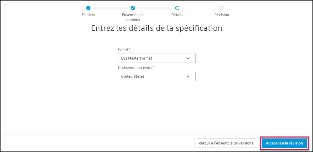 Choisir le format et l’emplacement
