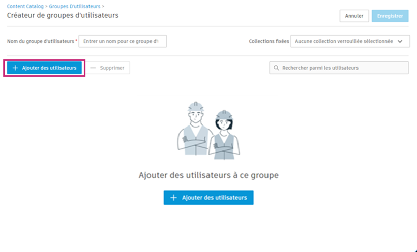 Ajouter des utilisateurs