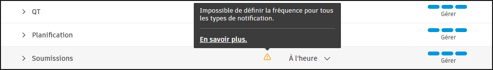 Info-bulle avec erreur