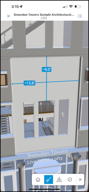 Exemple de mesure laser