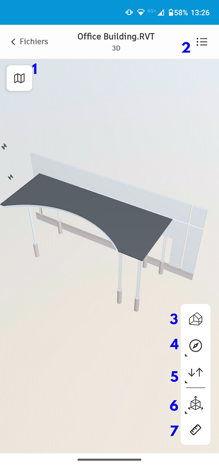 Fonctionnalités de navigation des modèles