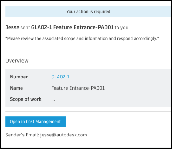 Approval workflow email notification