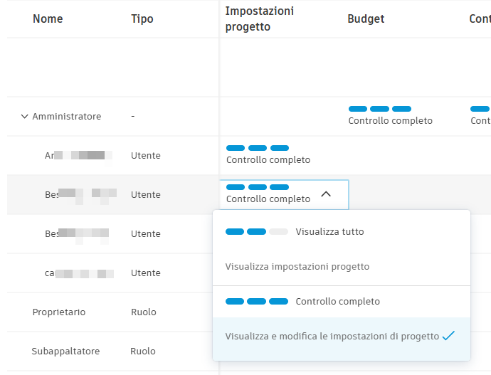 Project Settings Permission