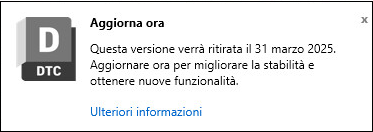 Retiring within one month notification