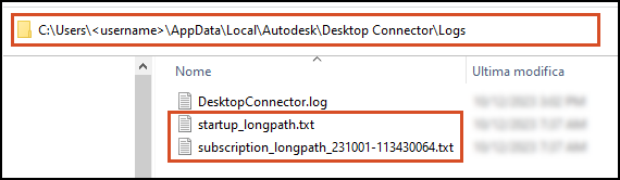 Percorsi lunghi identificati