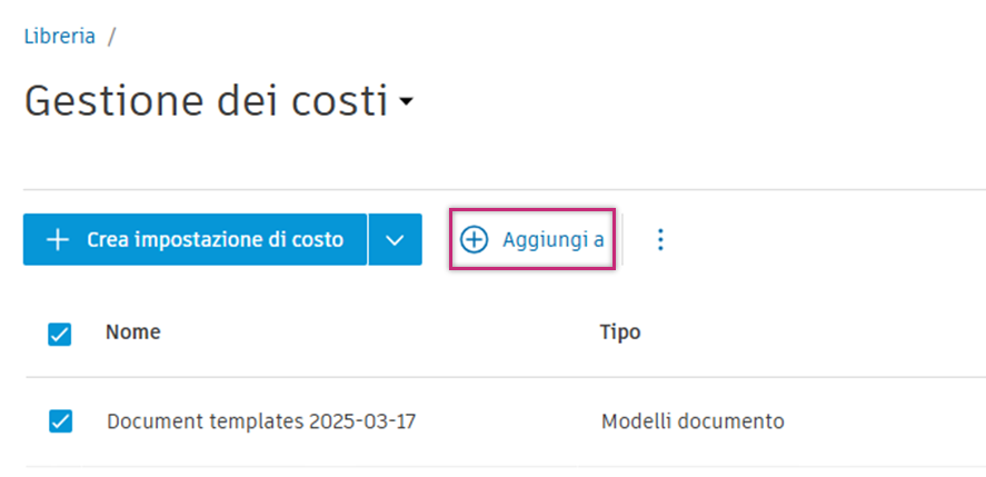 Add to Project Library
