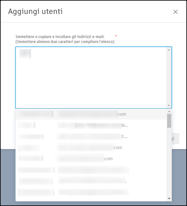 Select users