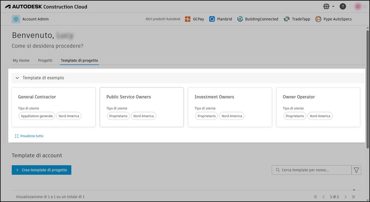 Sample project templates
