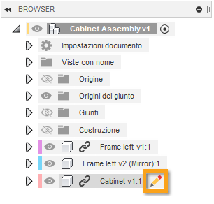 right-click menu - begin edit in place