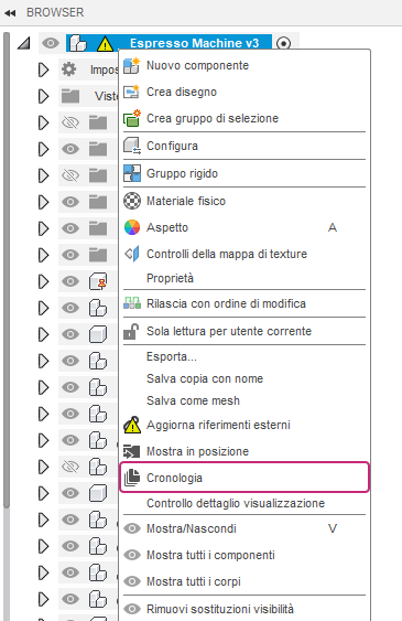 browser history button