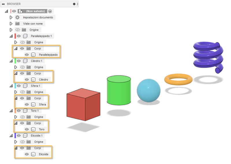 multiple bodies in separate components example