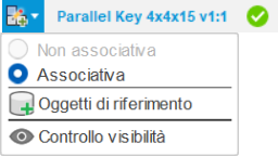 associativity options