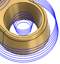 minimum cutting radius diagram - with