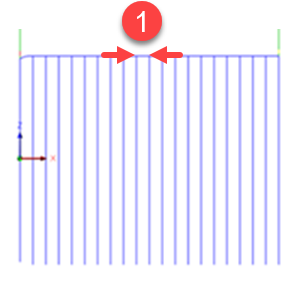 Rotary circle toolpath side view