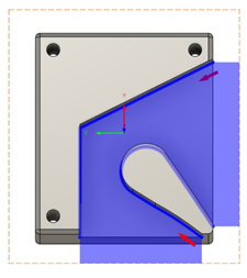 Closest boundary extension method