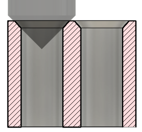 spot drilling cycle
