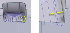 flat finishing pass amount