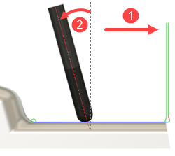 lag angle of 15 degrees