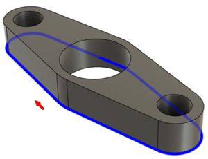 Contour selection