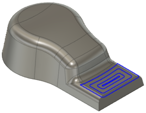 completed toolpath