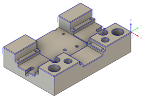 completed toolpath