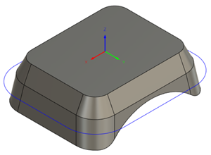 completed toolpath