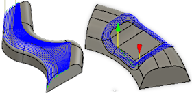 completed toolpath