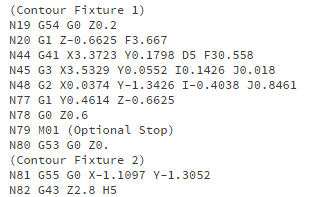 NC Code Optional Stop