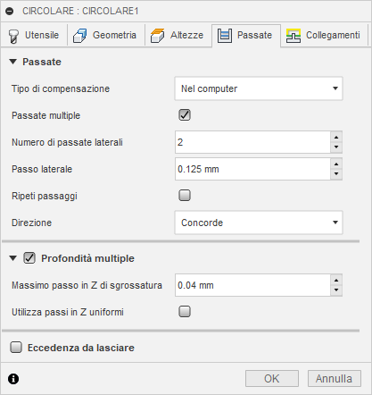 2d circular dialog passes tab