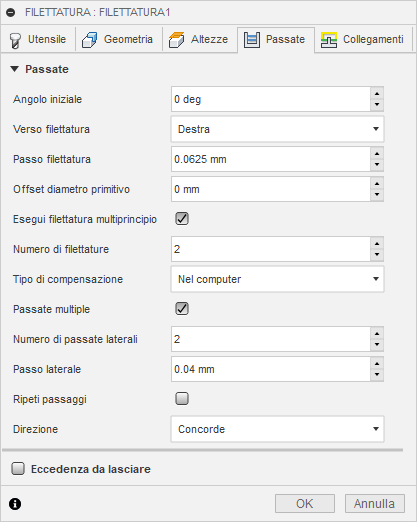 2d thread dialog passes tab