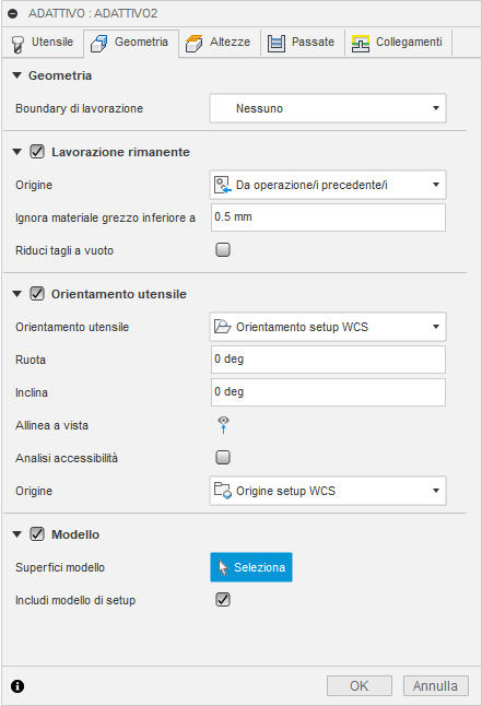 3d adaptive clearing dialog geometry tab
