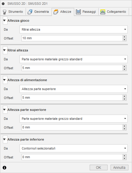 2d chamfer dialog heights tab