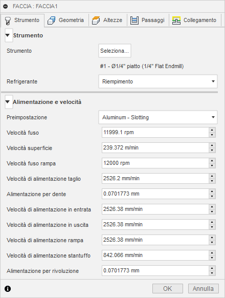 2d face dialog tool tab