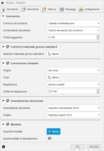 3d pocket clearing dialog geometry tab