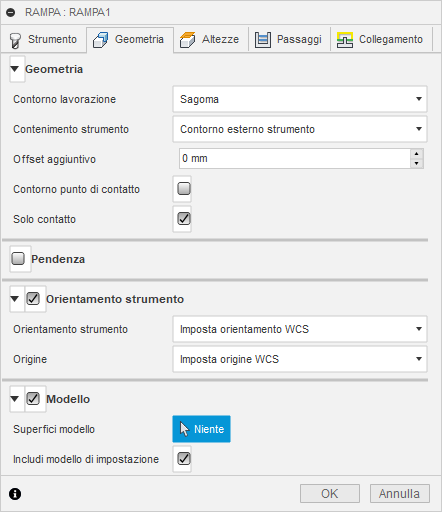 3d ramp finishing dialog geometry tab