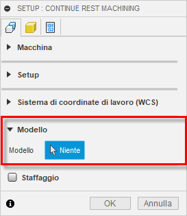 Clearing model selections