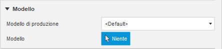 setup dialog - model group