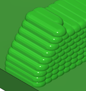 large bead width