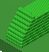 small bead width