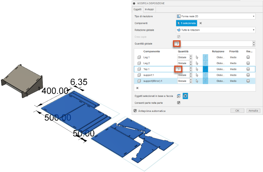 global and local quantity