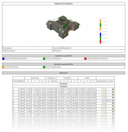 inspection report