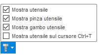 Show points on a toolpath