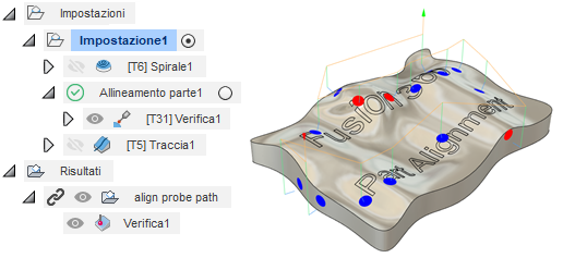 part alignment node and model