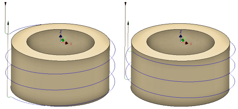 thread hand left-right example