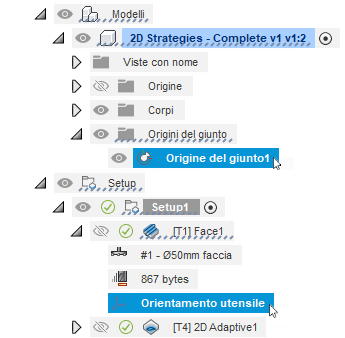 origine del giunto