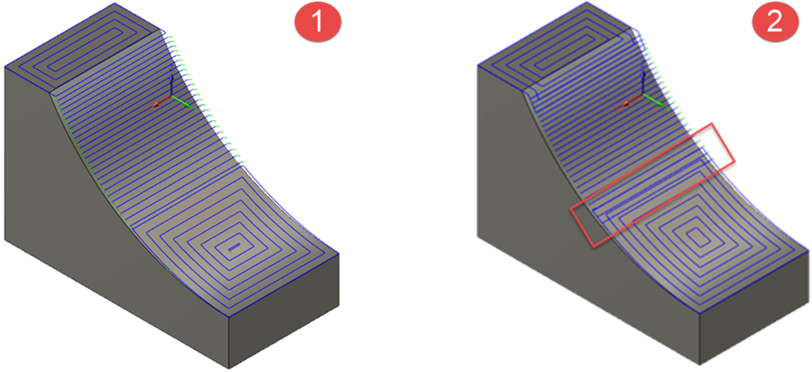 overlap distance example