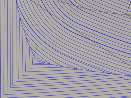 remove cusps at junctions example - applied